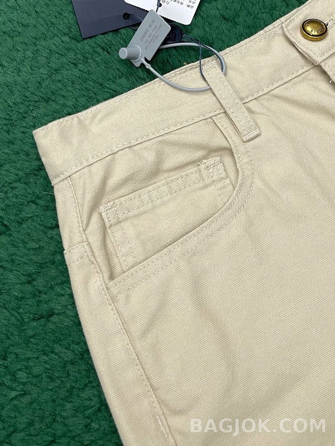 루이비통 루이비통 모노그램 자수 데님 팬츠 상세 이미지