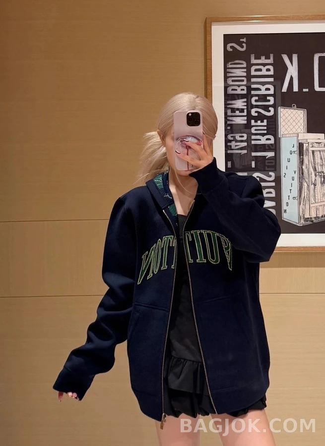 루이비통 루이비통 모노그램 자카드 후드 집업 상세 이미지