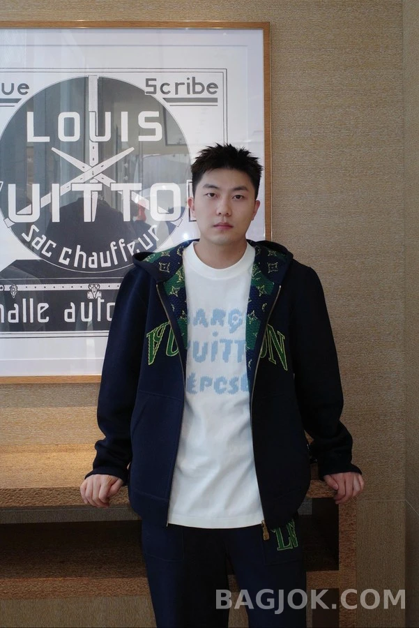 루이비통 루이비통 모노그램 자카드 후드 집업 상세 이미지