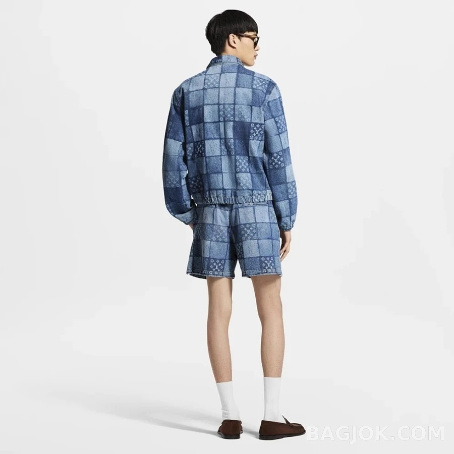 루이비통 루이비통 모노그램 패치워크 데님 자켓 상세 이미지