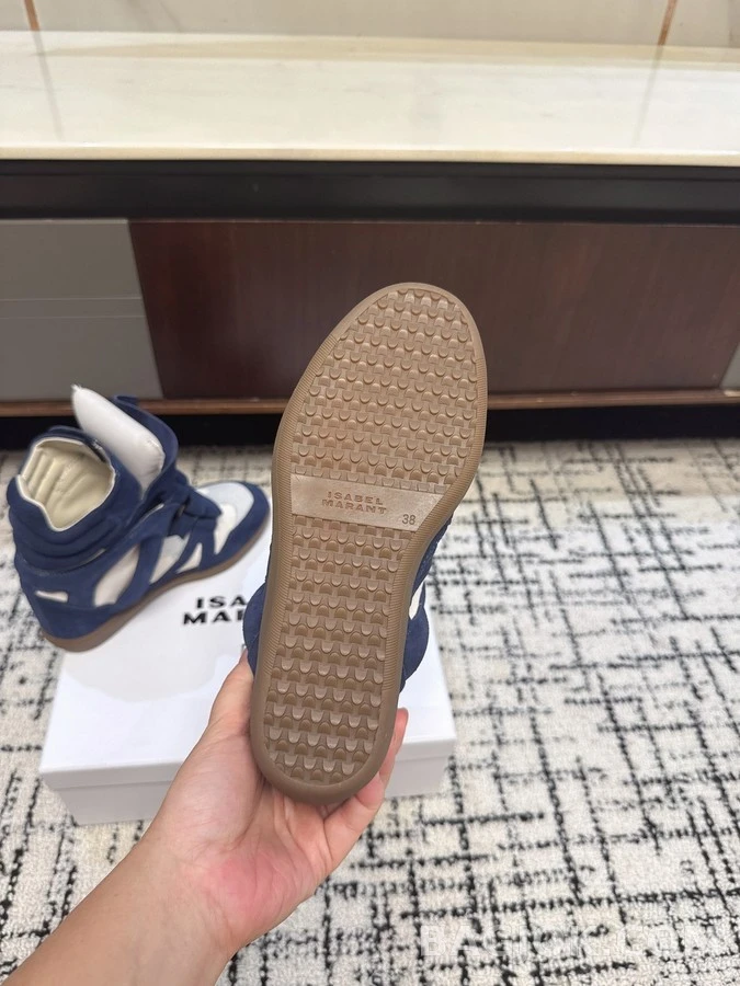  이자벨마랑 Bekett 벨크로 웨지 스니커즈 상세 이미지