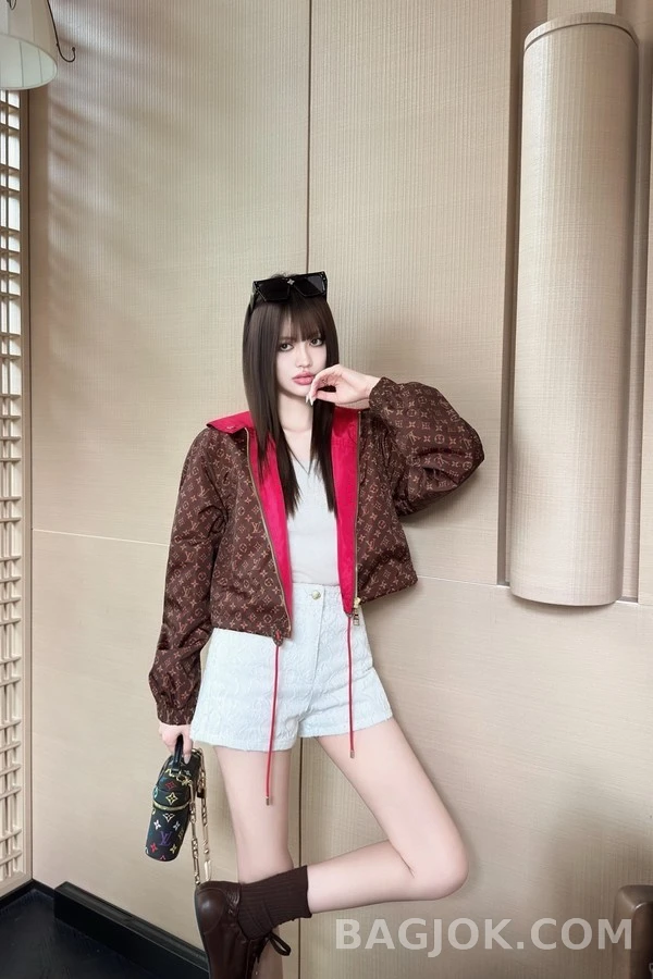 루이비통 루이비통 모노그램 후드 집업 상세 이미지