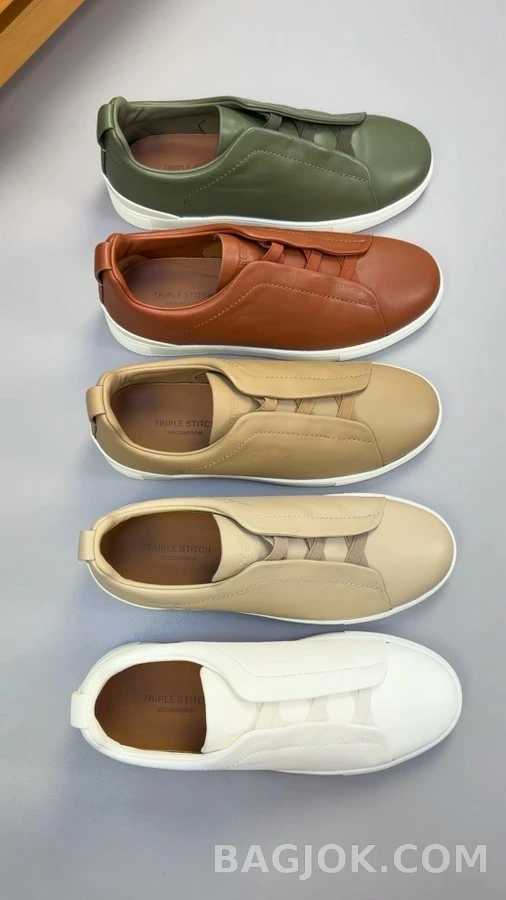 제냐 제냐 가죽 슬립온 스니커즈 상세 이미지