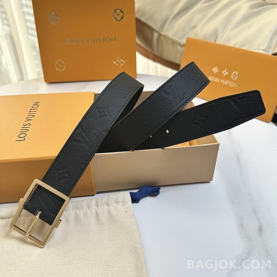 루이비통 루이비통 모노그램 엠보싱 벨트 상세 이미지