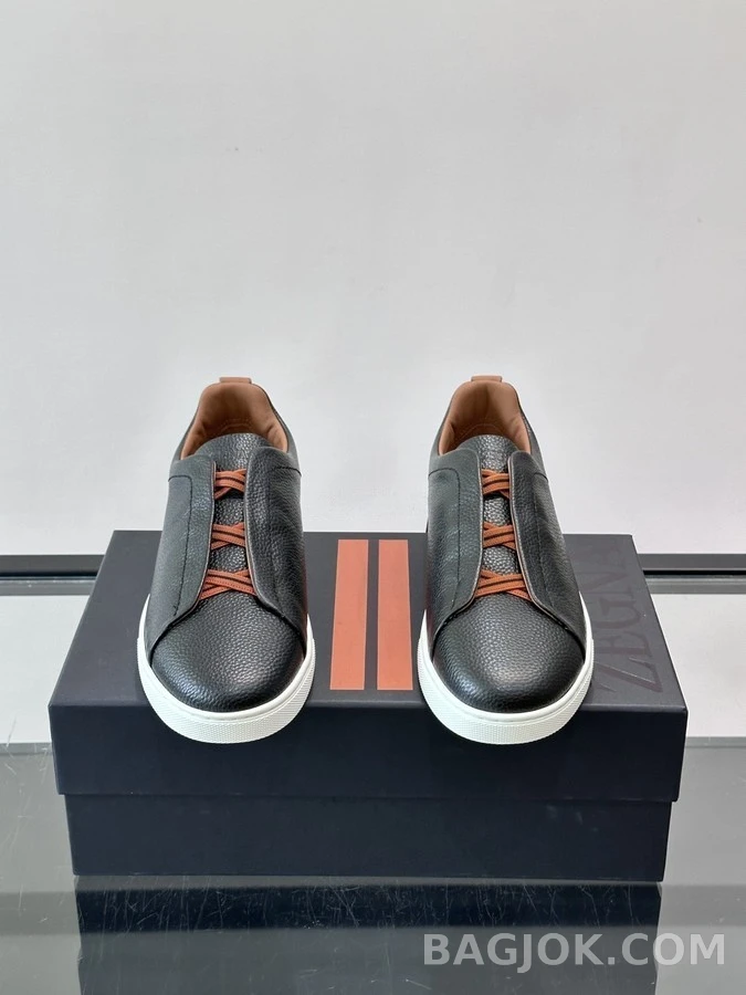 제냐 제냐 레더 스니커즈 상세 이미지