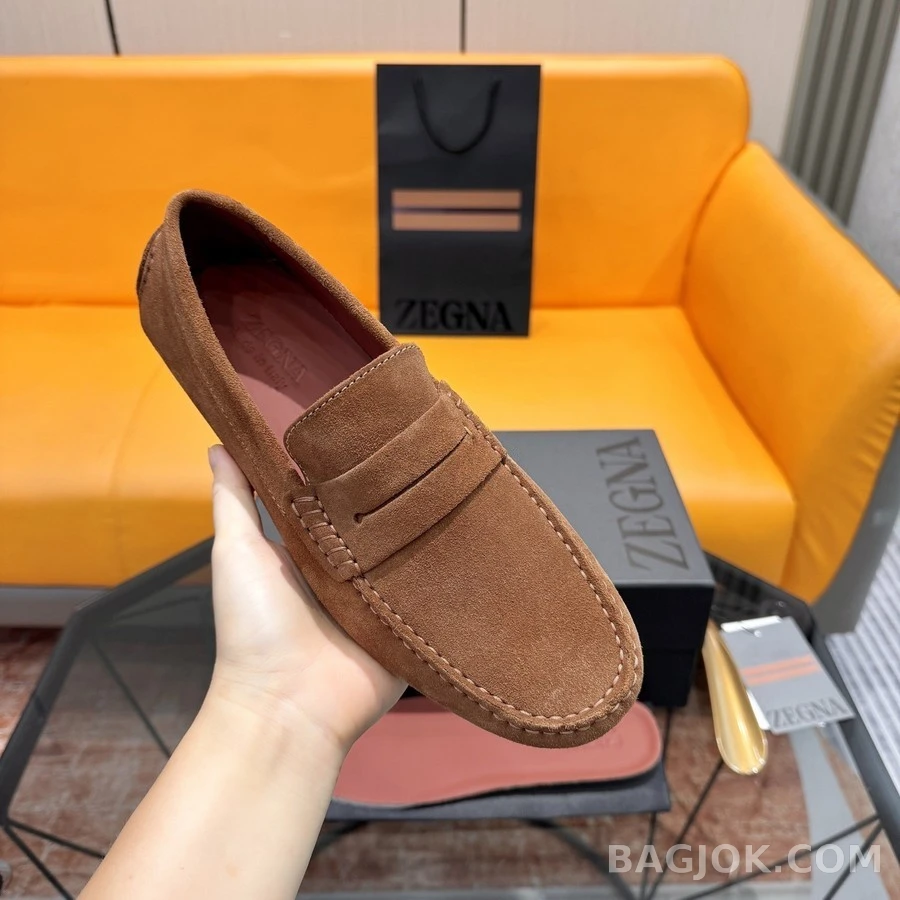 제냐 제냐 스웨이드 드라이빙 슈즈 상세 이미지