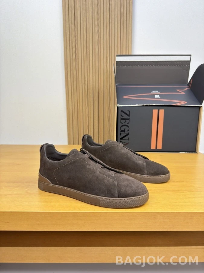 제냐 제냐 스웨이드 슬립온 스니커즈 상세 이미지