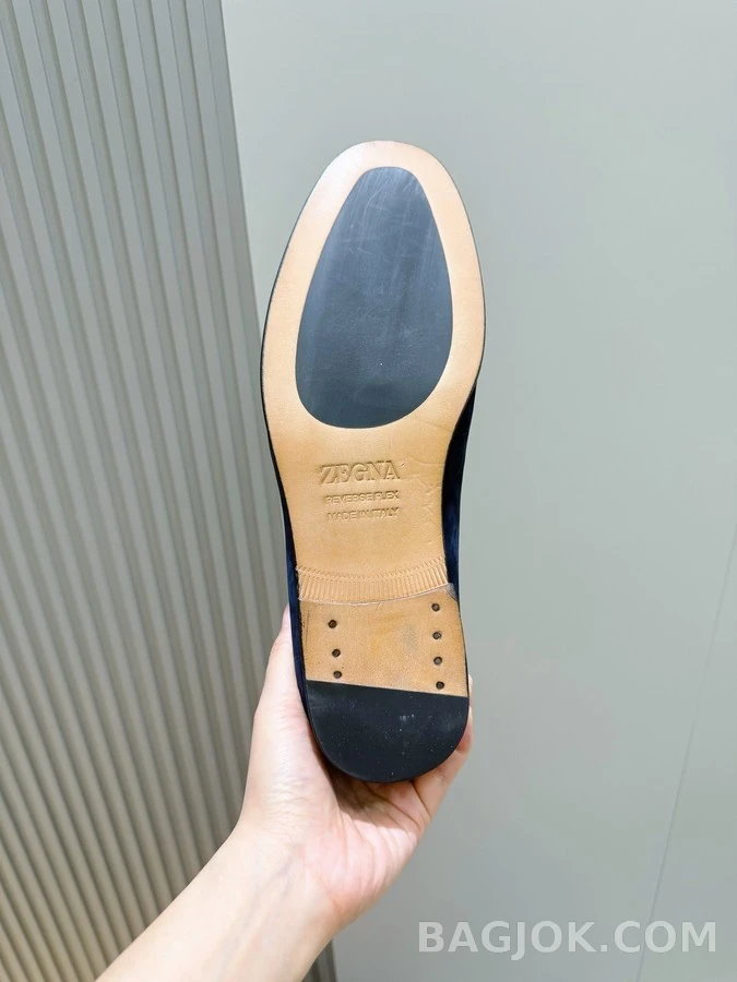 제냐 제냐 스웨이드 페니 로퍼 상세 이미지