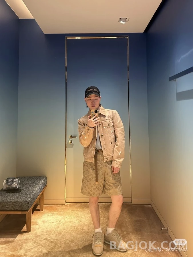 루이비통 루이비통 페인트 스플래터 데님 자켓 상세 이미지