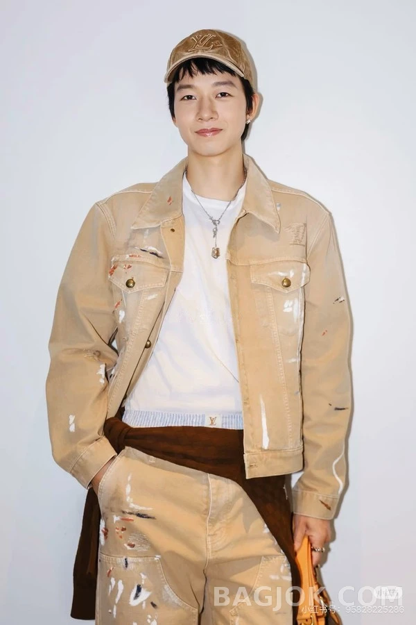 루이비통 루이비통 페인트 스플래터 데님 자켓 상세 이미지