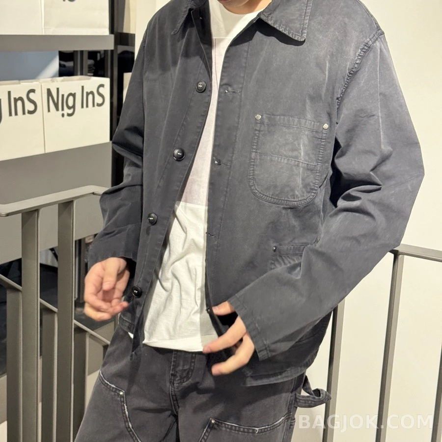 메종 마르지엘라 메종마르지엘라 워크웨어 워싱 긴팔 티셔츠 상세 이미지