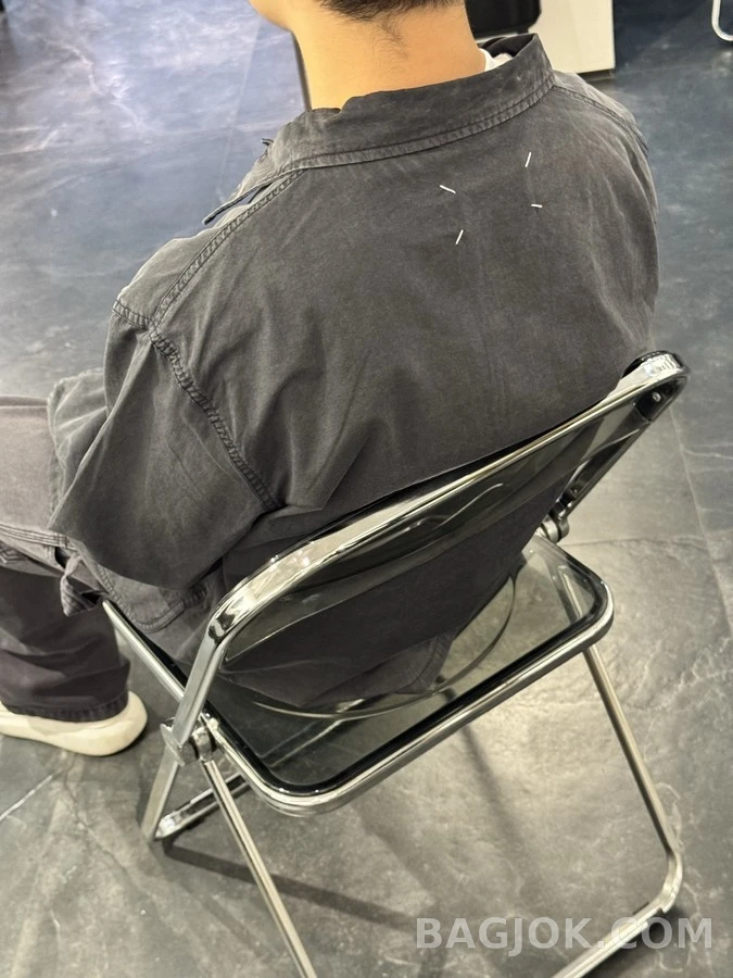 메종 마르지엘라 메종마르지엘라 워크웨어 워싱 긴팔 티셔츠 상세 이미지