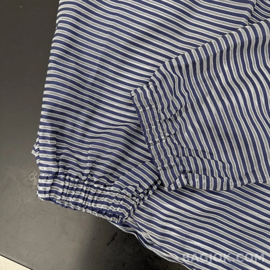 메종 마르지엘라 메종마르지엘라 캐주얼 십자 자수 카키 바람막이 자켓 상세 이미지