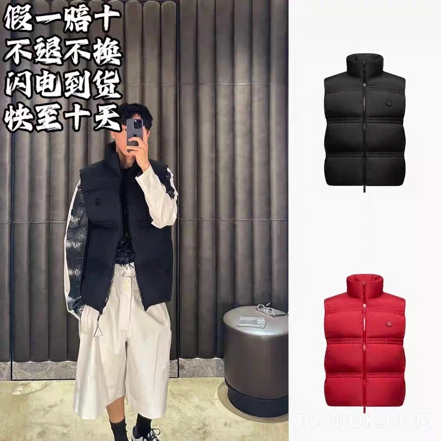 몽클레어 몽클레어 ASAP ROCKY 패딩 슬리브리스 상세 이미지