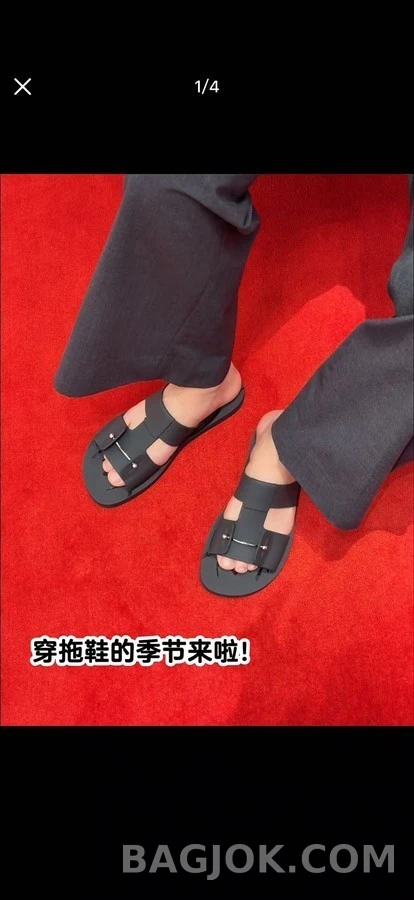  크리스찬루부탱 Zakouski 버클 슬라이드 상세 이미지