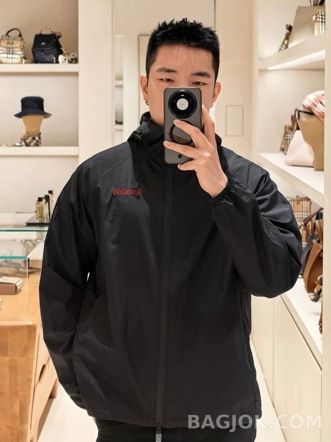 버버리 버버리 칠석 한정판 자수 후드 자켓 상세 이미지
