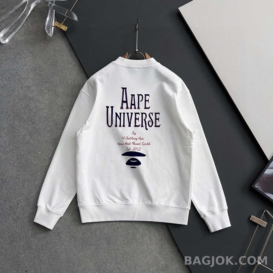  베이프 AAPE 유니버스 로고 맨투맨 상세 이미지