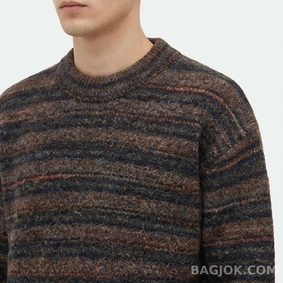 보테가베네타 보테가 베네타 스트라이프 니트 스웨터 상세 이미지