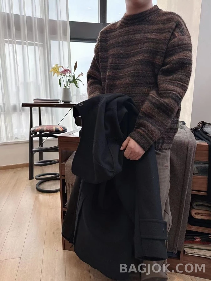 보테가베네타 보테가 베네타 스트라이프 니트 스웨터 상세 이미지