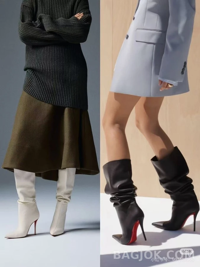  크리스찬루부탱 제펜드리스 슬라우치 롱부츠 상세 이미지