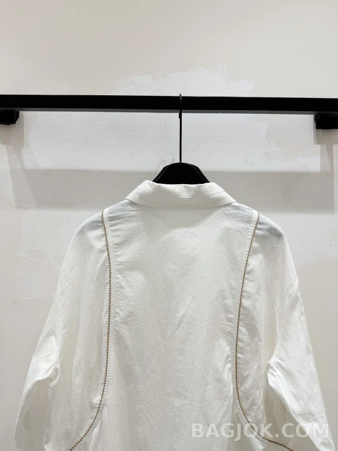 샤넬 샤넬 로고 패치 셔츠 상세 이미지