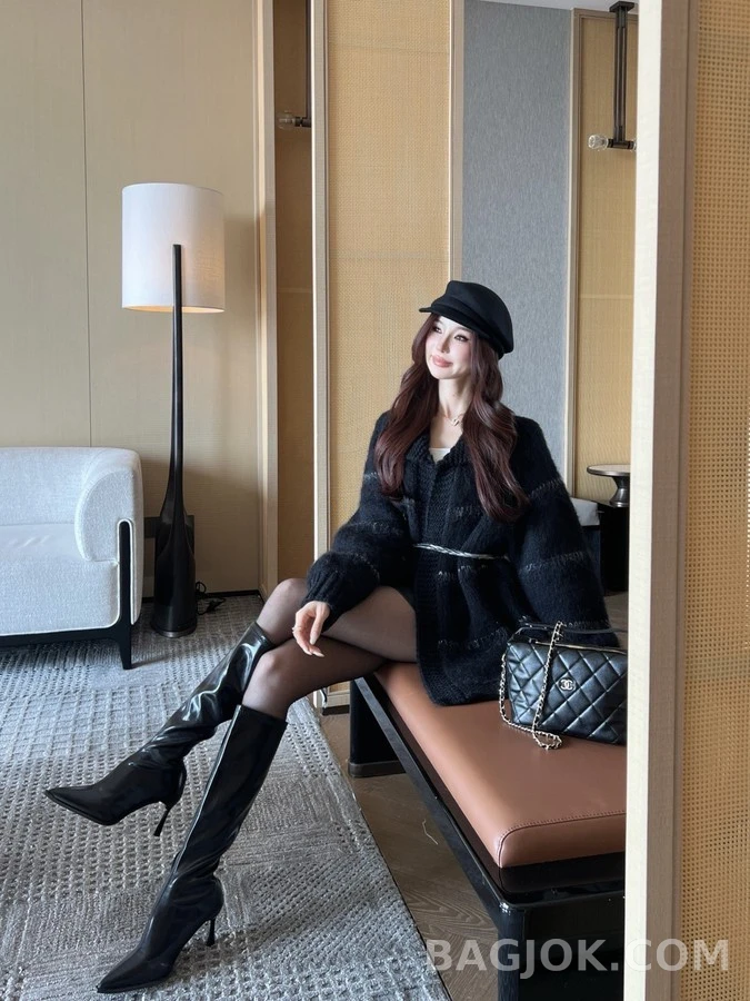 샤넬 샤넬 마해모 벨트 가디건 상세 이미지
