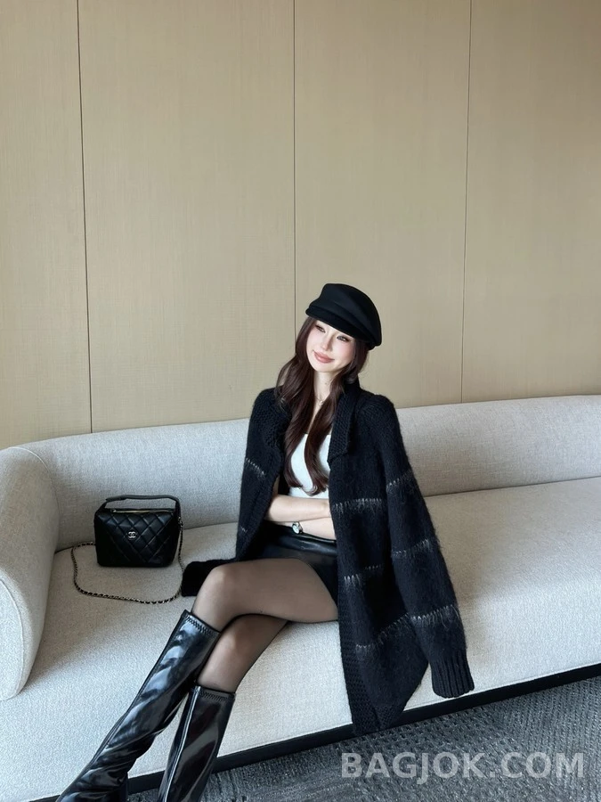샤넬 샤넬 마해모 벨트 가디건 상세 이미지