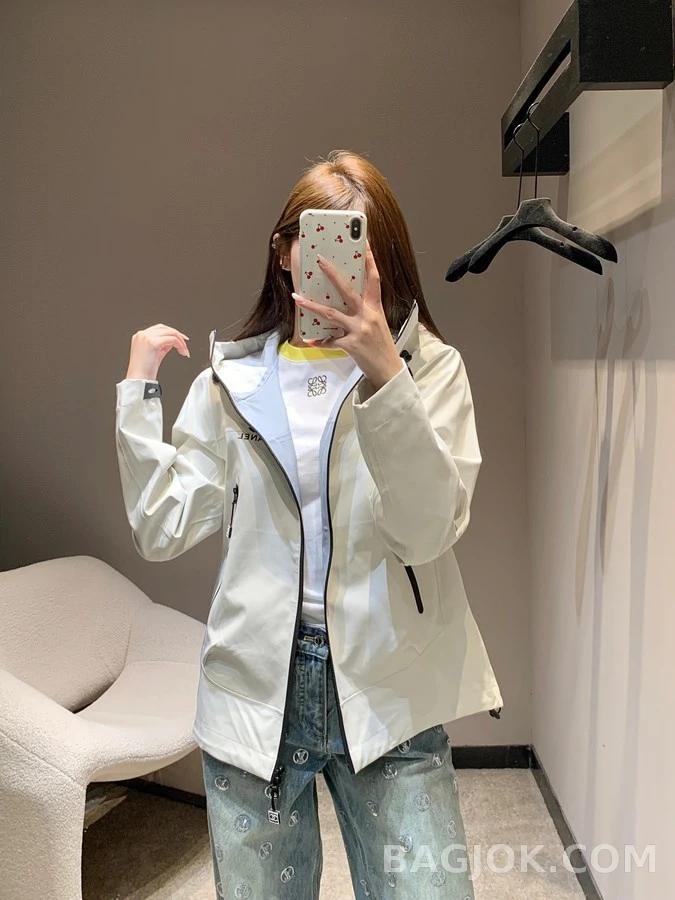 샤넬 샤넬 방풍 방수 후드 집업 상세 이미지