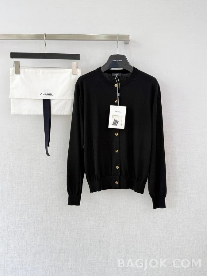 샤넬 샤넬 버튼 니트 가디건 상세 이미지