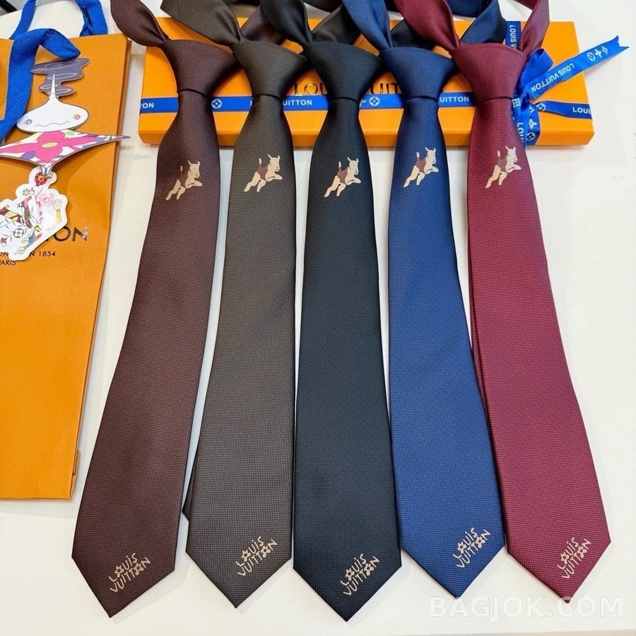 루이비통 루이비통 점핑 도그 넥타이 상세 이미지