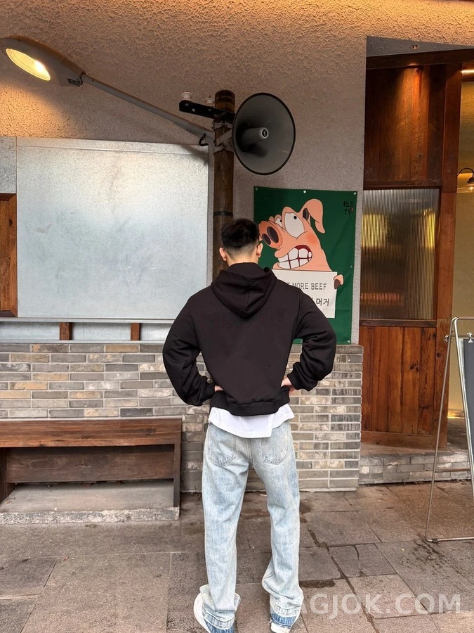 셀린느 셀린느 레터링 집업 후드 상세 이미지