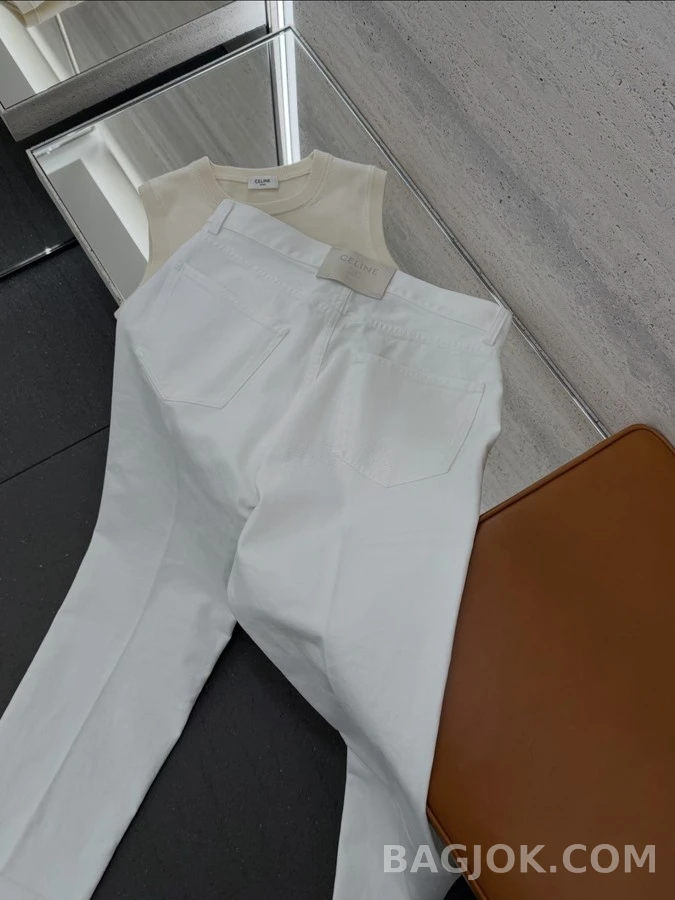 셀린느 셀린느 와이드 데님 팬츠 상세 이미지