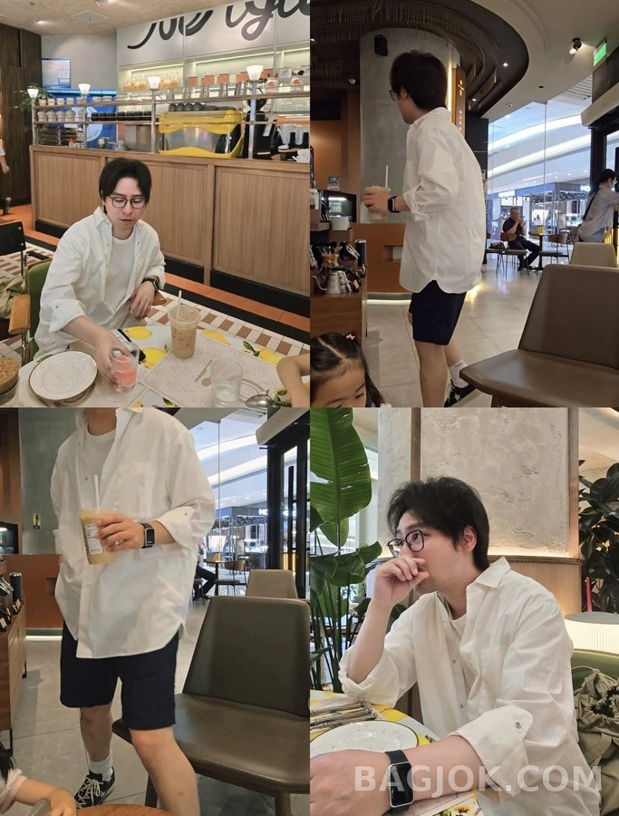 아미 아미 버튼다운 방풍 맨투맨 상세 이미지