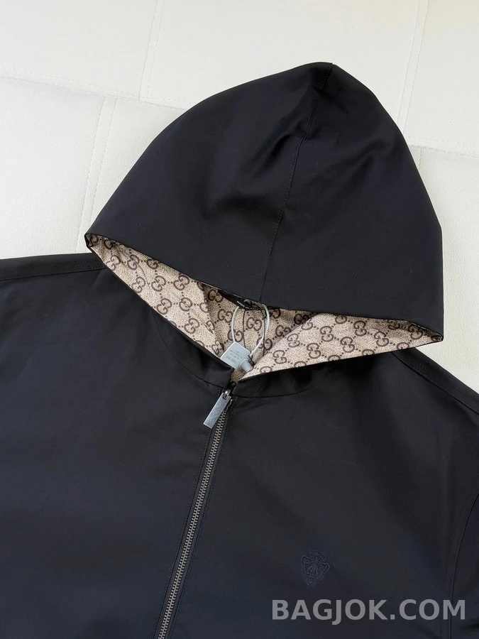 구찌 구찌 모노그램 후드 자켓 상세 이미지