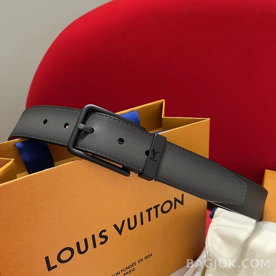 루이비통 루이비통 핀 버클 가죽 벨트 상세 이미지