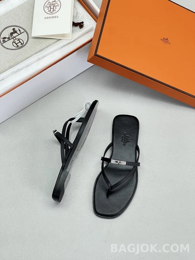 에르메스 에르메스 켈리 버클 플랫 샌들 상세 이미지