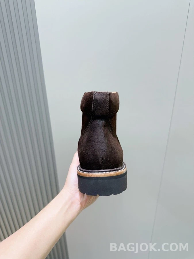  브루넬로 쿠치넬리 스웨이드 등산 부츠 상세 이미지