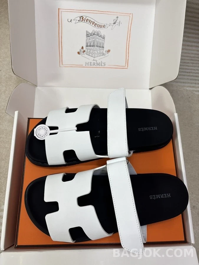 에르메스 에르메스 H 스트랩 레더 샌들 상세 이미지
