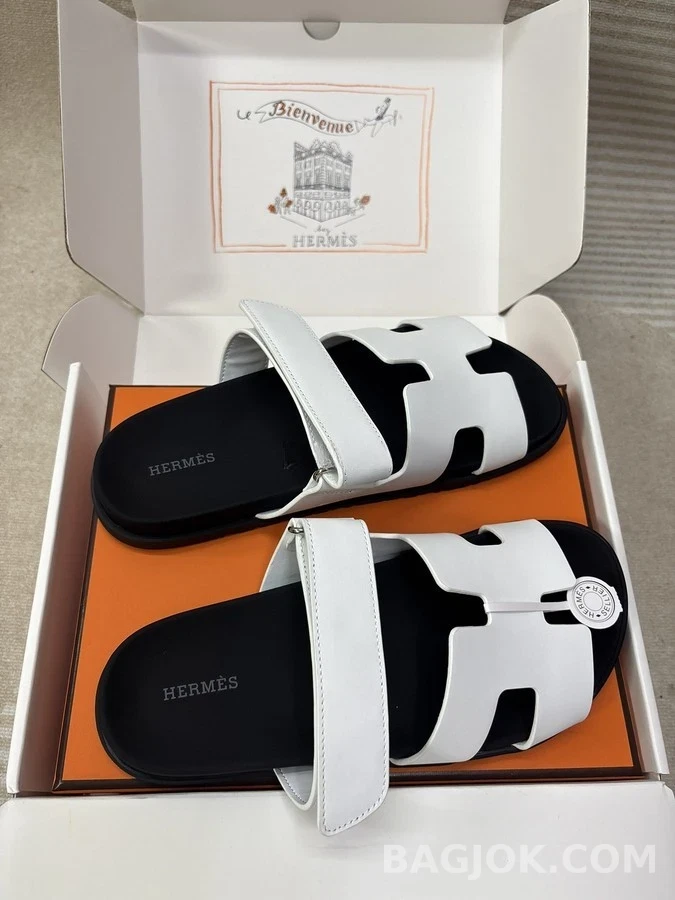 에르메스 에르메스 H 스트랩 레더 샌들 상세 이미지