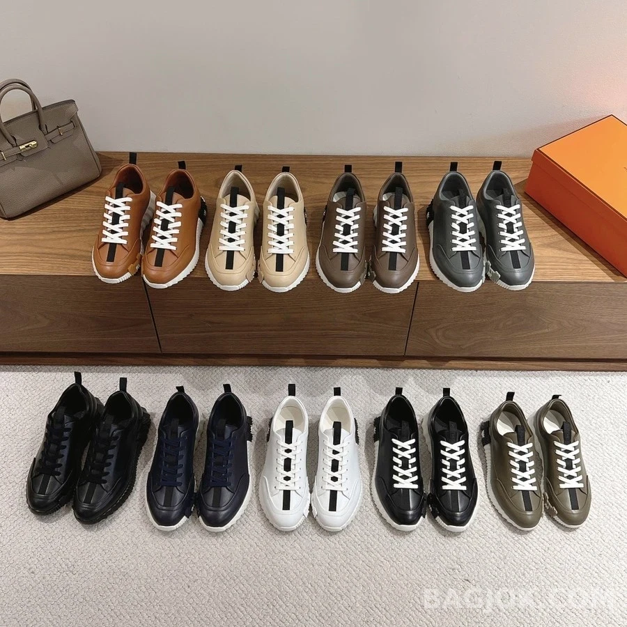 에르메스 에르메스 레더 청키 솔 스니커즈 상세 이미지