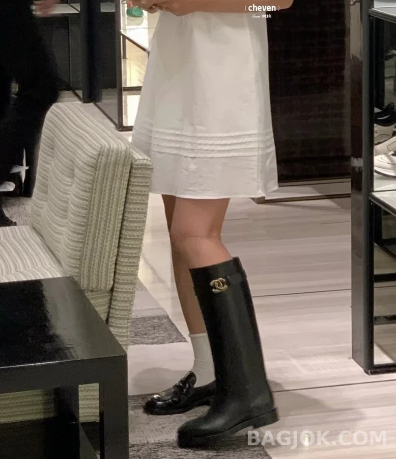 샤넬 샤넬 버클 롱 부츠 상세 이미지