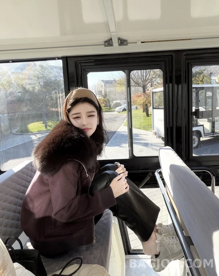 로로피아나 폭스 퍼 카라 캐시미어 자켓 상세 이미지