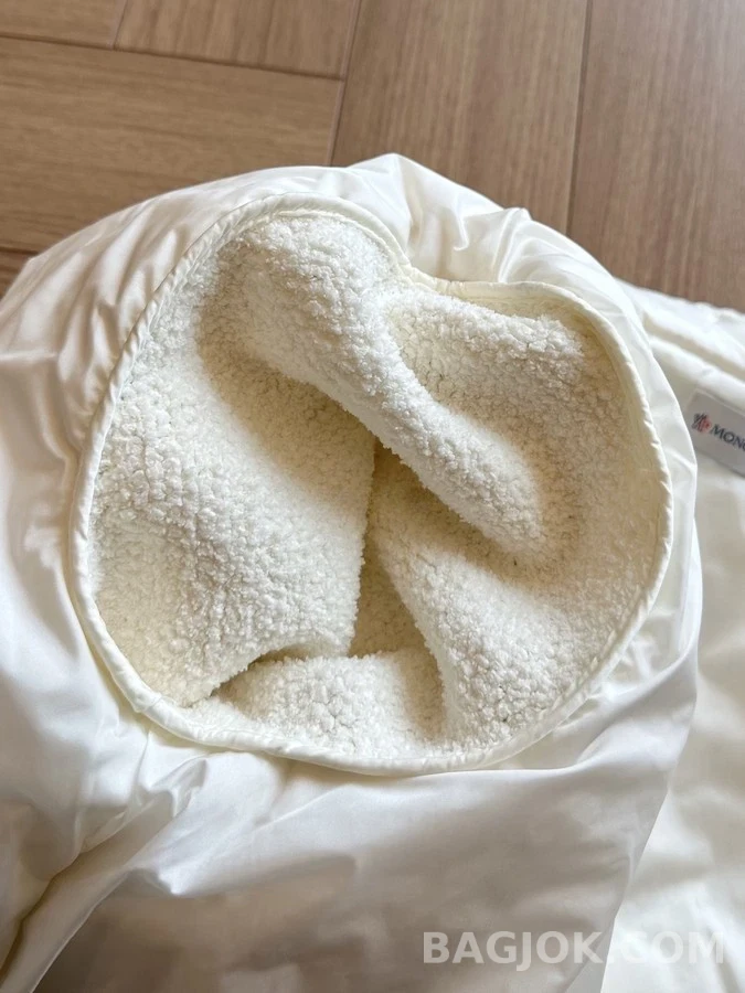 몽클레어 몽클레어 니트 슬리브 퀼팅 다운 자켓 상세 이미지