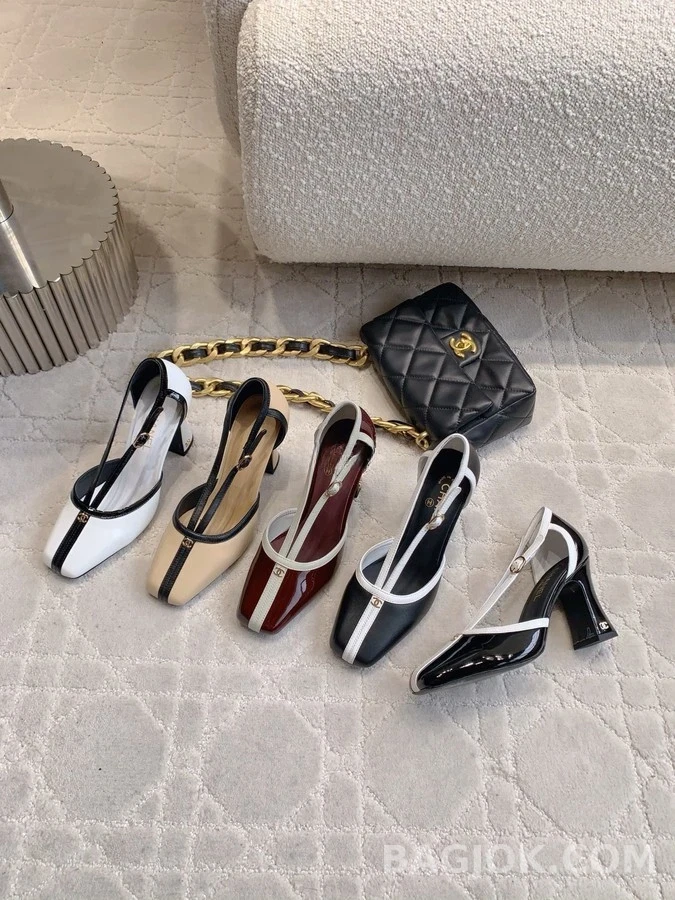 샤넬 샤넬 T 스트랩 힐 상세 이미지