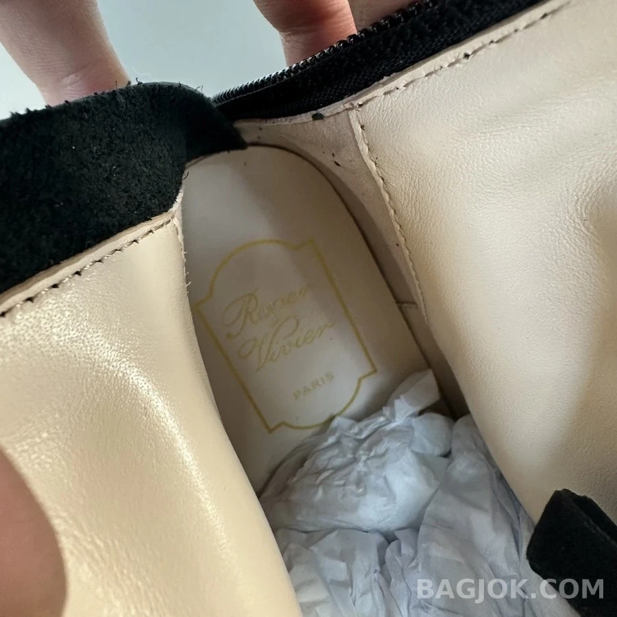  로저비비에 다이아몬드 버클 테디 부츠 상세 이미지