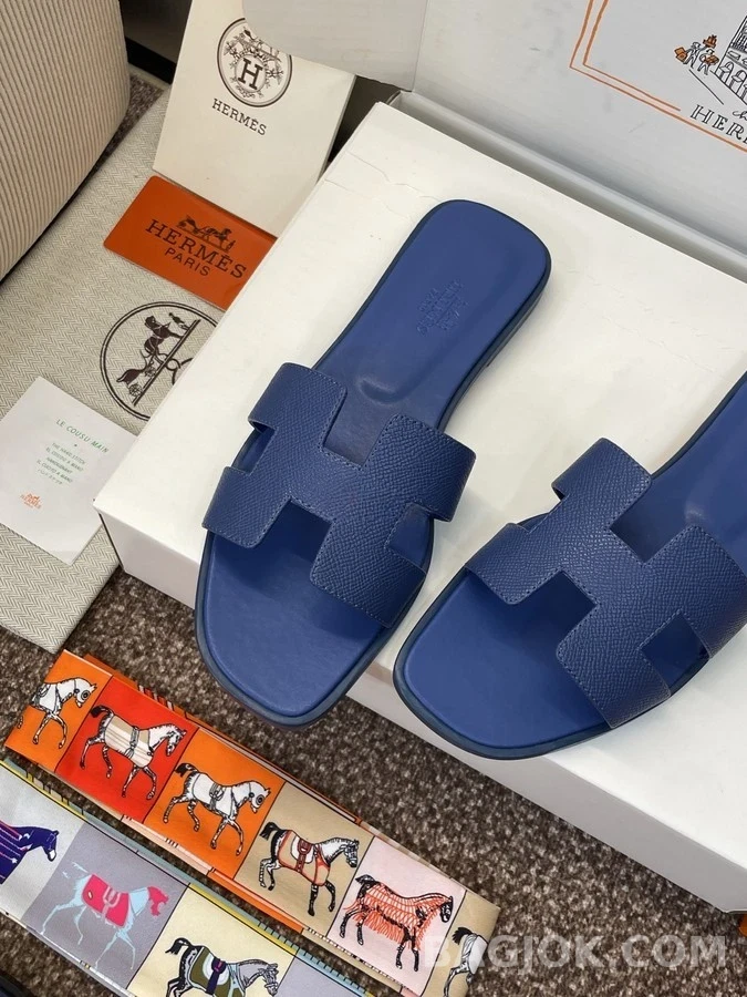 에르메스 에르메스 오란 H 로고 슬리퍼 상세 이미지