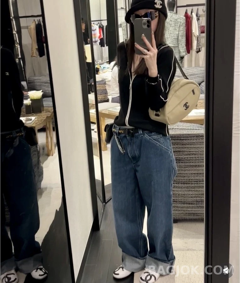 샤넬 샤넬 코코 강봉 퀼팅 플랫 상세 이미지
