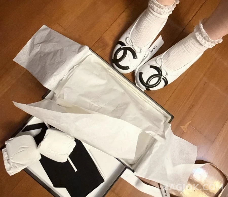 샤넬 샤넬 코코 강봉 퀼팅 플랫 상세 이미지