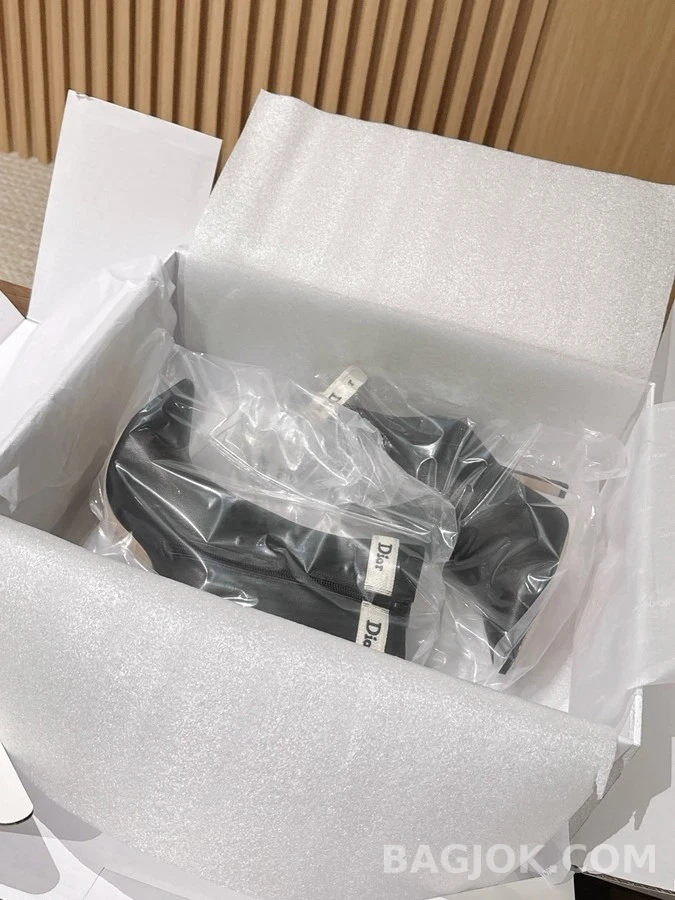 디올 디올 직조 띠 리본 앵클 부츠 상세 이미지