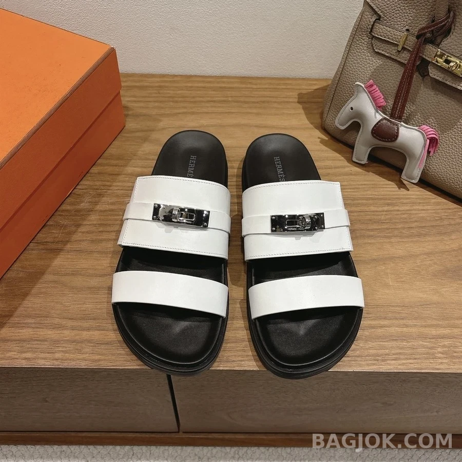 에르메스 에르메스 에클레어 샌들 화이트 상세 이미지